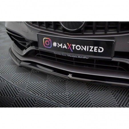 Maxton Front Splitter V.1 Mercedes-AMG C63 Sedan / Estate W205 Facelift, MAXTON DESIGN