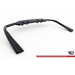 Maxton Central Rear Splitter (with vertical bars) Mercedes-AMG C63 Sedan / Estate W205 Facelift, MAXTON DESIGN