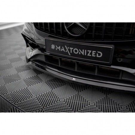Maxton Front Splitter V.1 Mercedes-Benz A AMG-Line W176 Facelift, MAXTON DESIGN