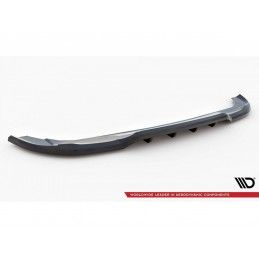 Maxton Central Rear Splitter (with vertical bars) Mercedes-Benz A AMG-Line W176 Facelif, MAXTON DESIGN
