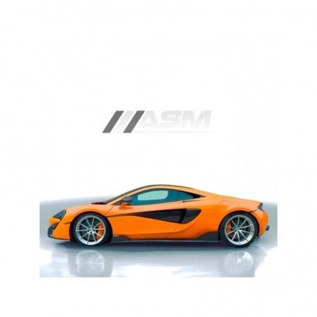 ASM - McLaren 570GT/570S DRY PRE-PREG CARBON FIBRE SIDE SKIRTS, Nouveaux produits ASM