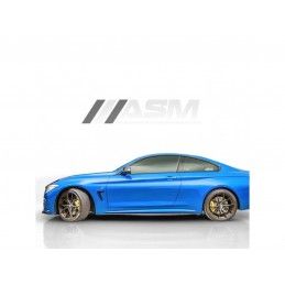 ASM - BMW 4 SERIES F32 / F33 / F36 SIDE SKIRTS GLOSS BLACK ABS, Nouveaux produits ASM