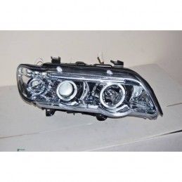 Set De Phares Avant Angel Eyes BMW X5 2001 Chromé, Nouveaux produits eurolineas