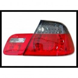 Feux Arrières BMW E46 '98-'05 CC, Led, Rouge, Chromé, Fumé, Nouveaux produits eurolineas