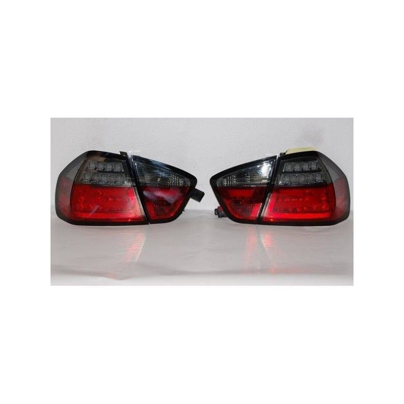 Feux Arrières Cardna BMW E90 05 Lightbar Led Rouge/Fumé, Nouveaux produits eurolineas