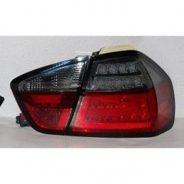 Feux Arrières Cardna BMW E90 05 Lightbar Led Rouge/Fumé, Nouveaux produits eurolineas