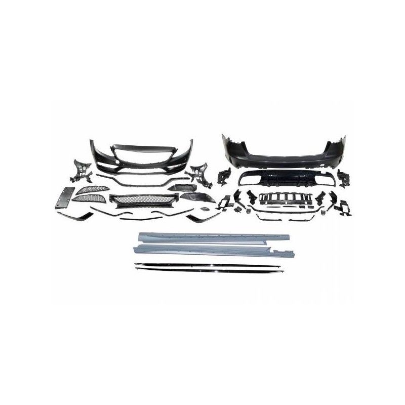 Kit De Carrosserie Mercedes W205 SW 2014-2021 Look C63, Nouveaux produits eurolineas