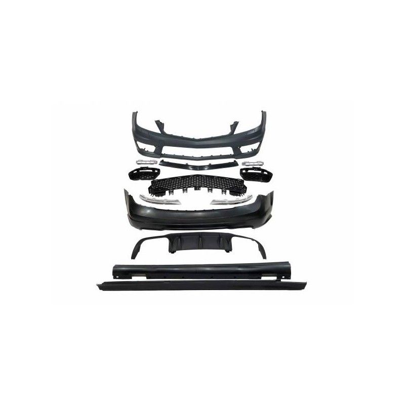 Kit De Carrosserie Mercedes W204 4P 2007-2013 Look AMG, W204