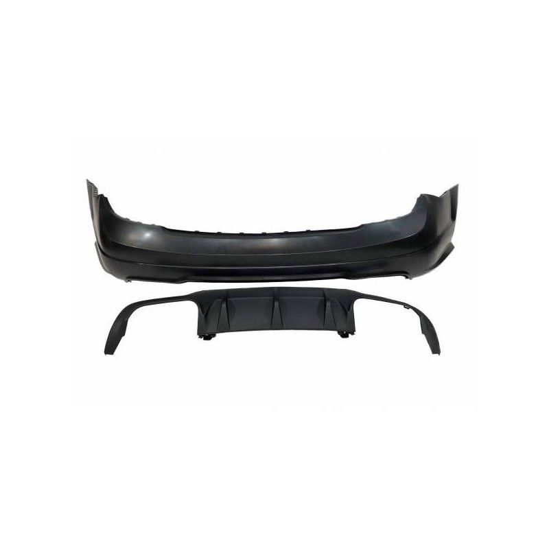 Pare-Choc Arrière Mercedes W204 2/4 Portes Look AMG 11-13, W204