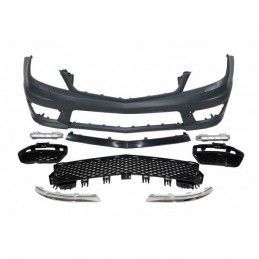 Kit De Carrosserie Mercedes W204 4P 2007-2013 look AMG C63 Calandre, W204