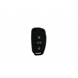 Silicone Car Key Cover suitable for AUDI - Black, Nouveaux produits kitt