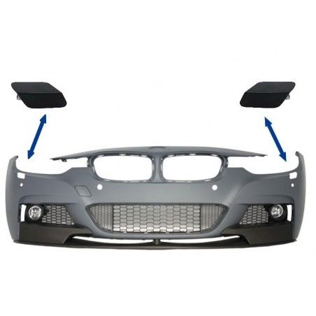 SRA Covers Front Bumper suitable for BMW 3er F30 F31 Sedan Touring (2011-up) M-tech M Performance Design, Nouveaux produits kitt