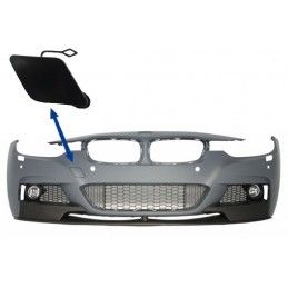 Tow Hook Cover Front Bumper suitable for BMW 3er F30 F31 Sedan Touring (2011-up) M-tech M Performance Design, Nouveaux produits 