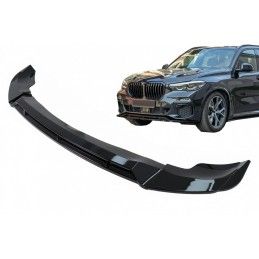 Front Bumper Spoiler Lip suitable for BMW X5 G05 M-Package (2018-up) M Sport Piano Black, Nouveaux produits kitt