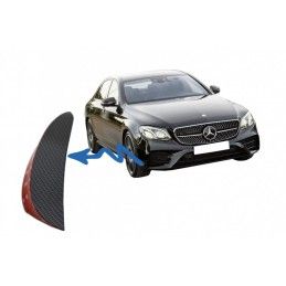Front Bumper Flaps Side Fins Flics suitable for Mercedes W213 S213 C238 A238 E43 E53 Design Carbon Film Coating, Nouveaux produi