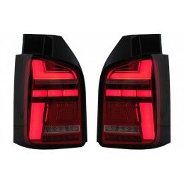 Full LED Taillights suitable for VW Transporter T6 (2015-2020) Dynamic Sequential Turning Light Red Clear, Nouveaux produits kit