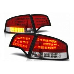 LED Taillights suitable for Audi A4 B7 Sedan 8EC (11.2004-03.2008) Red Clear, Nouveaux produits kitt