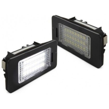 LED License Plate Lights suitable for AUDI A1 8X, A3 8V, A4/S4 8K, A5/S5 8T, A6 4G/C7, A7 4G/C7, TT 8J, Q3, Q5, Nouveaux produit