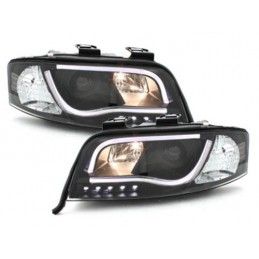 Headlights LED DRL suitable for Audi A6 4B (1997-2001) Black, Nouveaux produits kitt