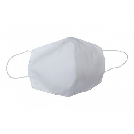 Package of 50 Reusable Triangle Mask 96% Cotton and 4% Elastane 2 Layers Unisex Washable, Nouveaux produits kitt