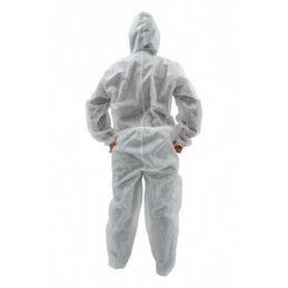 Coverall Overall Dustproof Workwear Jumpsuit 100% polypropylene with Hood Disposable size M/L, Nouveaux produits kitt
