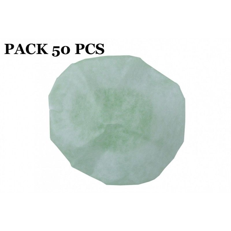 Pack of 50 pcs Bonnets Head Cover Unisex Cap Hair Care 100% Polypropylene Single Use, Nouveaux produits kitt