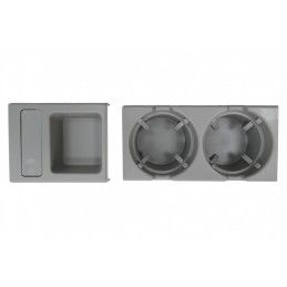 Holder Cup and Coin Box suitable for BMW 3 Series E46 (1998-2005) Grey, Nouveaux produits kitt