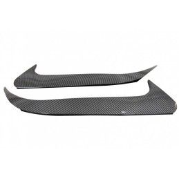 Rear Bumper Flaps Side Fins Flips suitable for Mercedes CLA W117 (2014-2018) Carbon Edition, Nouveaux produits kitt
