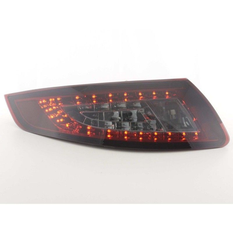 Kit feux arrière à LED Porsche 911 type 997 05-09 rouge / noir, Eclairage Porsche