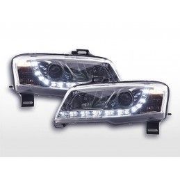 Phares Daylight LED Feux diurnes Fiat Stilo 01-06 chrome, Stilo