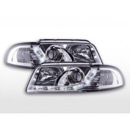 Phare Daylight LED Feux Diurnes Audi A4 B5 8D 94-99 chrome, A4 B5 94-01