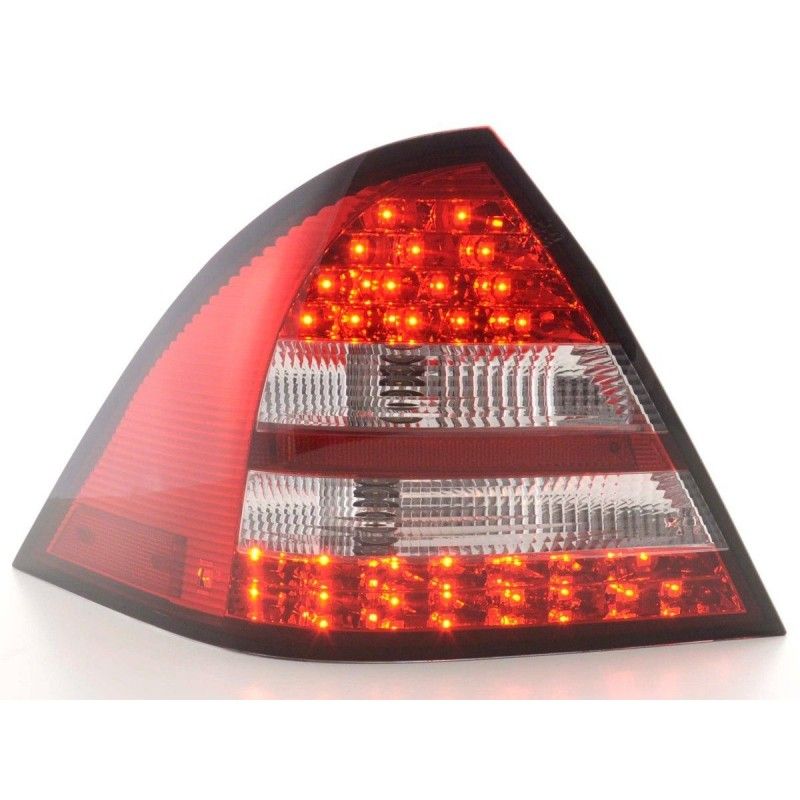 Kit feux arrières LED Mercedes Classe C W203 Limo 05-07 rouge / clair, Classe C W203