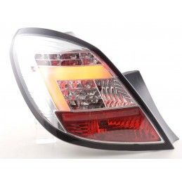 Kit feux arrières LED Opel Corsa D 5 portes 06-10 chrome, Corsa D