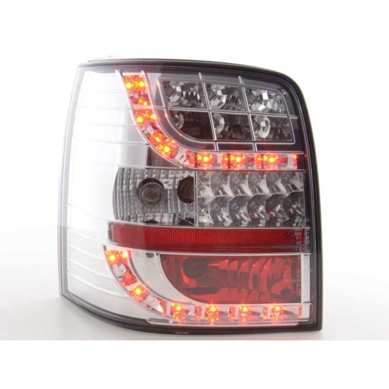 Kit feux arrières LED VW Passat 3B Variant 97-00 chrome, Passat B5 96-05