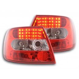 Kit feux arrières à LED Audi A4 berline type B5 95-00 clair / rouge, A4 B5 94-01