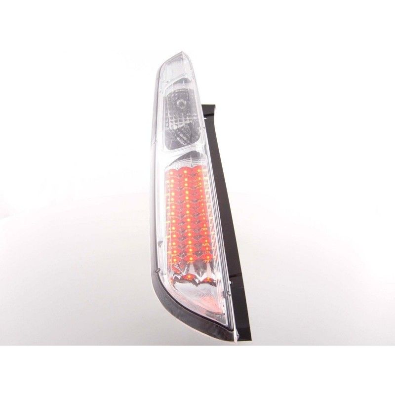 Kit feux arrières LED Ford Focus 2 5 portes 04-07 chrome, Focus II 04-10