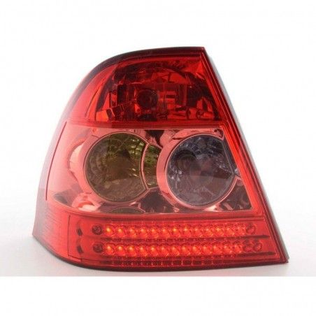 Kit feux arrières LED Toyota Corolla Notchback type E12 02-04 rouge, Corolla