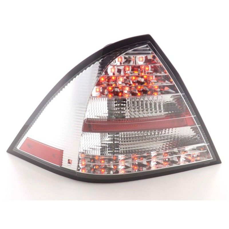 Kit feux arrière LED Mercedes Classe C type W203 Limo 05-07 chrome, Classe C W203