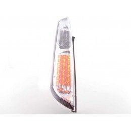 Kit feux arrières LED Ford Focus 2 5 portes 08-10 chrome, Focus II 04-10