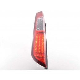 Kit feux arrières LED Ford Focus 2 5 portes 08-10 rouge / clair, Focus II 04-10