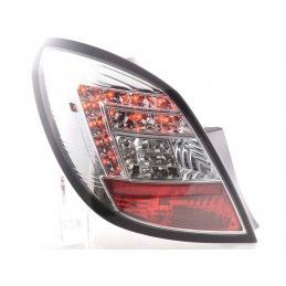 Kit feux arrières LED Opel Corsa D 5 portes 06-10 chrome, Corsa D