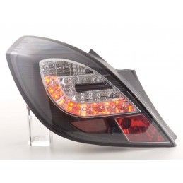 Kit feux arrières LED Opel Corsa D 3 portes 06-10 noir, Corsa D