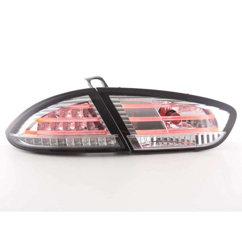 Kit feux arrières LED Seat Leon type 1P 09-12 chrome, Leon II 05-12