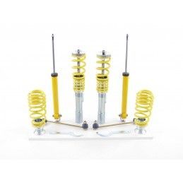 Kit combinés filetés FK suspension sport VW Golf 6 1K de 2008 avec jambe de force 55mm, Volkswagen