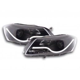 Phare Daylight LED DRL look VW Passat B7 3C 10- noir, Passat B7 10-15