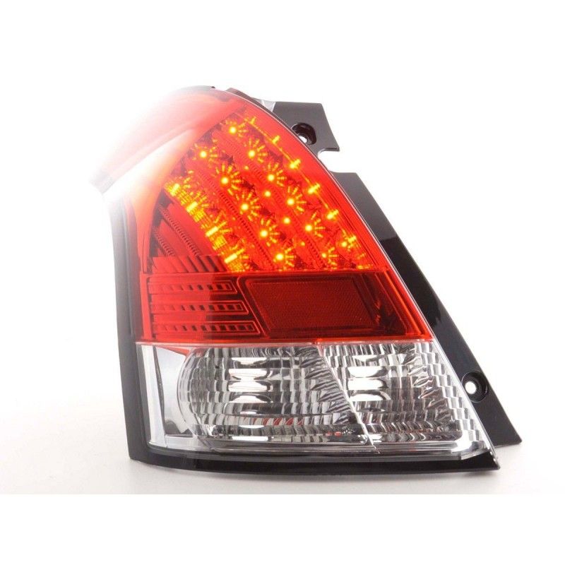 Kit feux arrières LED Suzuki Swift type MZ 05- clair / rouge, Eclairage Suzuki