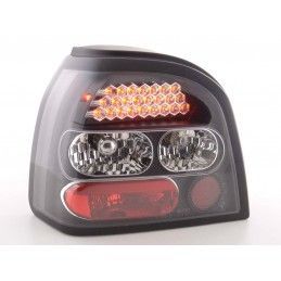 Kit feux arrières LED VW Golf 3 type 1HXO 92-97 noir, Eclairage Volkswagen