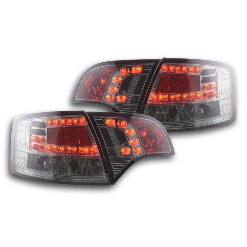Kit feux arrières à LED Audi A4 Avant type 8E 04-08 noir, Eclairage Audi Kit feux arrières à LED Audi A4 Avant type 8E 04-08 noir, Eclairage Audi