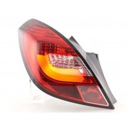 Feux arrières LED Set Opel Corsa D 3 portes 06-10 rouge / clair, Eclairage Opel