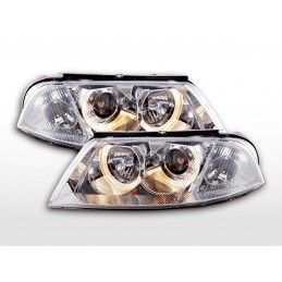 Phare Angel Eye VW Passat type 3BG 00-05 chrome, Volkswagen